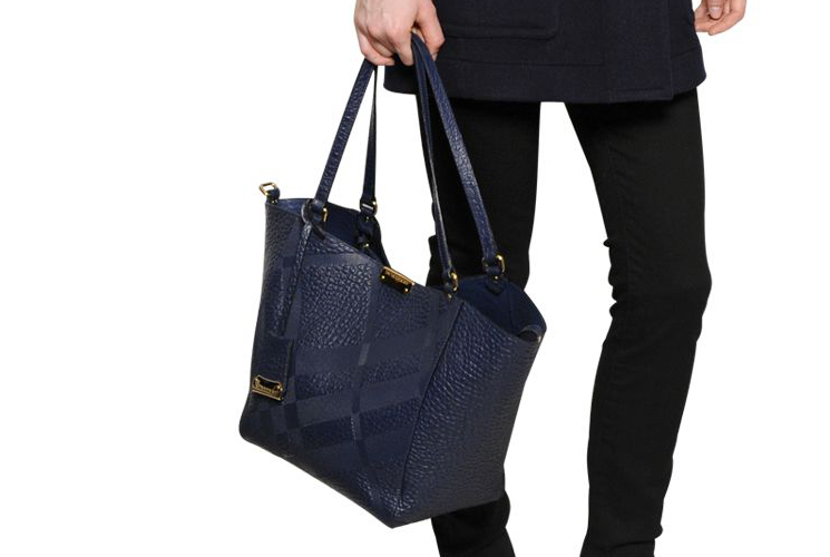 Canterbury Leather Embossed Tote Bag 